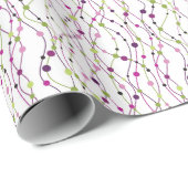 Meerkleurige puntachtergrond cadeaupapier (Rol Hoek)