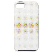 Meerkleurige puntachtergrond Case-Mate iPhone case (Achterkant)