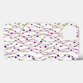 Meerkleurige puntachtergrond Case-Mate iPhone case (Achterkant (horizontaal))