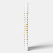 Meerkleurige puntachtergrond Case-Mate iPhone case (Achterkant / Rechts)