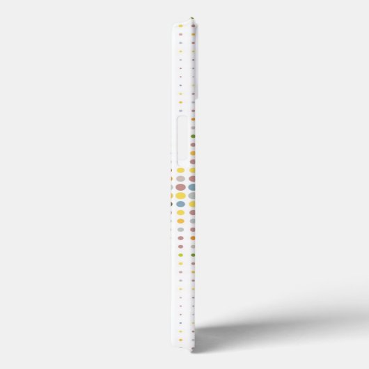 Meerkleurige puntachtergrond Case-Mate iPhone case (Achterkant / Rechts)