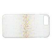 Meerkleurige puntachtergrond Case-Mate iPhone case (Achterkant (Horizontaal))