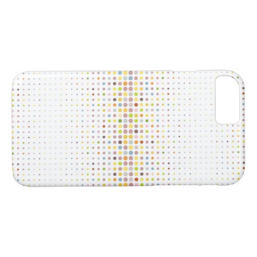 Meerkleurige puntachtergrond Case-Mate iPhone case (Achterkant (Horizontaal))