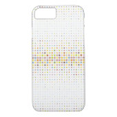 Meerkleurige puntachtergrond Case-Mate iPhone case (Achterkant)