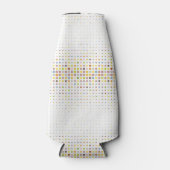 Meerkleurige puntachtergrond flesjeskoeler (Voorkant)