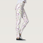 Meerkleurige puntachtergrond leggings (Rechts)