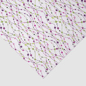 Meerkleurige puntachtergrond tissuepapier (Detail)