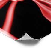 Meerkleurige regenboogregenboog-Poster Poster (Hoek)