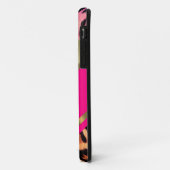 Meerkleurige roze luipaardprint Case-Mate iPhone case (Achterkant/links)