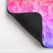 Meerkleurige Rozen, geel, roze, Paarse Muismat (Hoek)