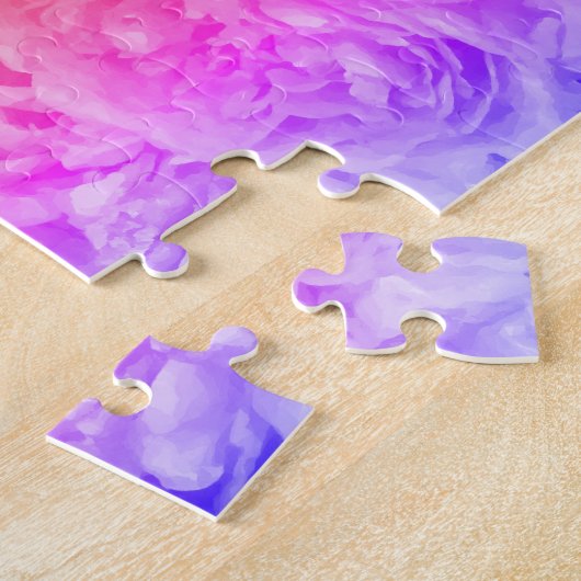 Meerkleurige Rozen Legpuzzel (Zijkant)