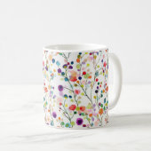 Meerkleurige Snoep Gem Flowers Mokken & Tumblers (Voorkant rechts)