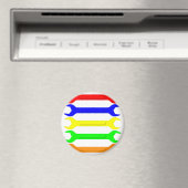 Meerkleurige spanners magneet (Insitu (Vaatwasser))