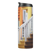 Meerkleurige spiraaltrappen thermosbeker (Geroteerd rechts)