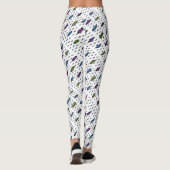 Meerkleurige Stippen Leggings (Achterkant)