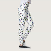 Meerkleurige Stippen Leggings (Rechts)