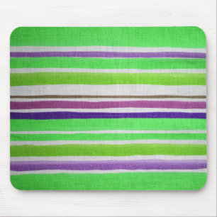 Meerkleurige Striped Mousepad Muismat