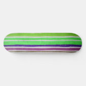 Meerkleurige stripskateboard deck persoonlijk skateboard (Horizontaal)