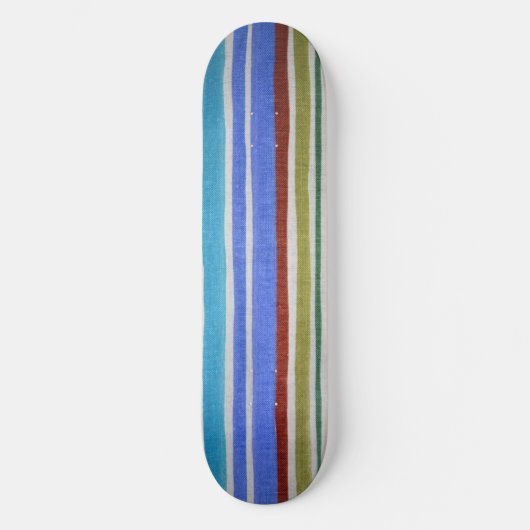 Meerkleurige stripskateboard deck skateboard (Voorkant)
