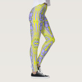 Meerkleurige textuur "Ratti_Creative_Arts" Legging (Rechts)
