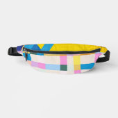 Meerkleurige tweezijdige print Fanny-Pack Heuptasje (Voorkant)