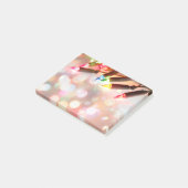 Meerkleurige Twinkle-lampjes, overdruk - 4x3 Post-it® Notes (Schuin)