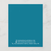 Meerkleurige verfemmers, verf- en decorator flyer (Achterkant)