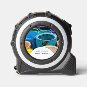 Meerkleurige verfemmers, verf- en decorator rolmaat