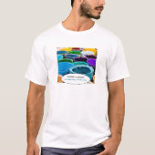Meerkleurige verfemmers, verf- en decorator t-shirt (Voorkant)
