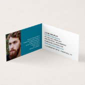 Meerkleurige verfemmers, verf- en decorator visitekaartje (Binnen)