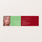 Meerkleurige verfemmers, verf- en decorator visitekaartje (Binnenkant ongevouwen)