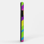 Meerkleurige verfstrepen Case-Mate iPhone case (Achterkant/rechts)