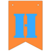 Meerkleurige verjaardagsfeestje Bunting Flags Vlaggetjes (Tweede vlag)