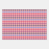 Meerkleurige vierkantjes inpakpapier vel (Voorkant 3)