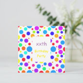  meerkleurige vlekken op zaterdag kaart (Staand voorkant)