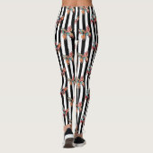 Meerkleurige vlinder leggings (Achterkant)