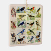  meerkleurige vogelkeramische siervoorwerpen keramisch ornament (Rechts)