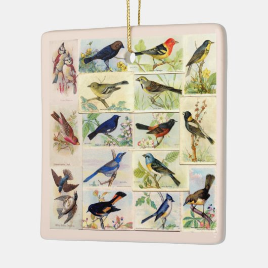  meerkleurige vogelkeramische siervoorwerpen keramisch ornament (Links)