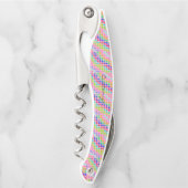 Meerkleurige wandelpunten Thunder_Cove strepen Kurkentrekker (Voorkant)