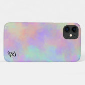 Meerkleurige Waterverf gepersonaliseerde telefoonh Case-Mate iPhone Case (Achterkant (horizontaal))