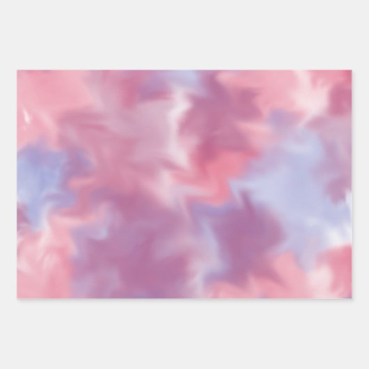 Meerkleurige Waterverf was Inpakpapier Vel (Voorkant)