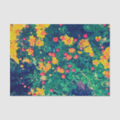 Meerkleurige weide grillige wilde madeliefjes bloe tissuepapier (Voorkant)