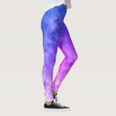 Meerkleurige wolken leggings (Rechts)