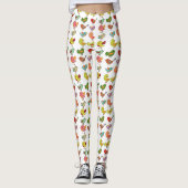 Meerkleurige zangvogels Thunder_Cove Leggings (Voorkant)