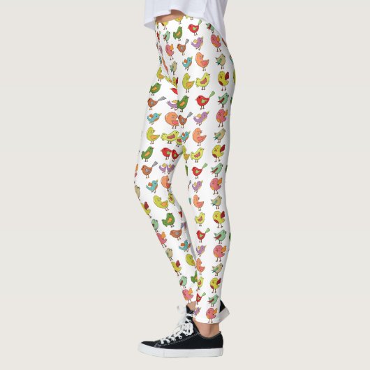 Meerkleurige zangvogels Thunder_Cove Leggings (Links)