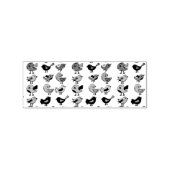 Meerkleurige zangvogels Thunder_Cove Rubberstempel (Gestempeld)