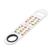 Meerkleurige zangvogels Thunder_Cove Speed Flessenopener (Voorkant Gekanteld)