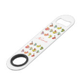 Meerkleurige zangvogels Thunder_Cove Speed Flessenopener (Achterkant Gekanteld)