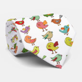 Meerkleurige zangvogels Thunder_Cove Stropdas (Opgerold)