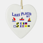 Meerlagers met NY-signaal Keramisch Ornament (Rechts)